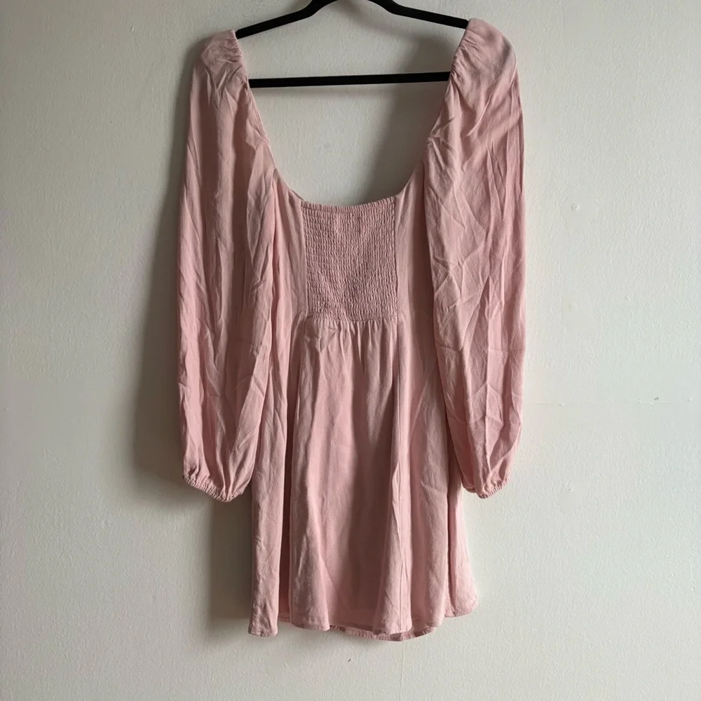 Aritzia Wilfred Sz 4 Novella Light Pink Feminine Romantic Dress - Picture 9 of 10